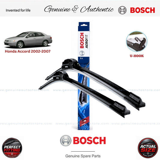 Honda Accord 2002-2007 Bosch Genuine Front Wiper Blade Set Pakistan
