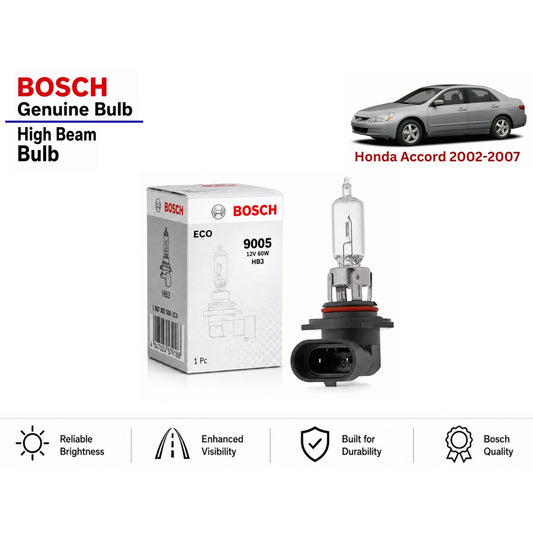Honda Accord 2002-2007 High Beam Headlight Bulb Bosch in Pakistan