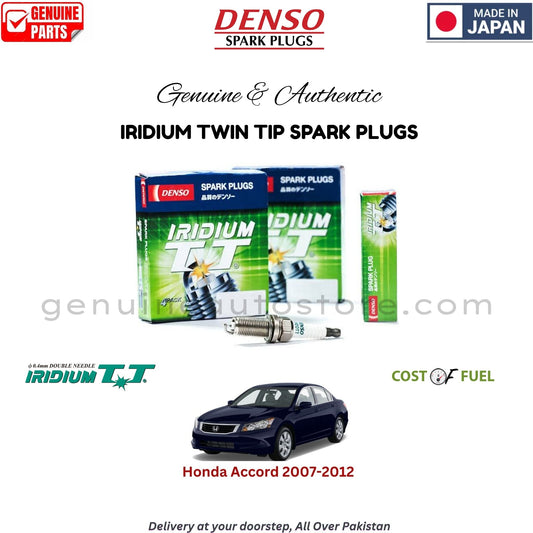 Honda Accord 2007-2012 DENSO IRIDIUM TWIN TIP SPARK PLUG in Pakistan, 100% Genuine, Reliable, Best Price, Cash on Delivery Available   
