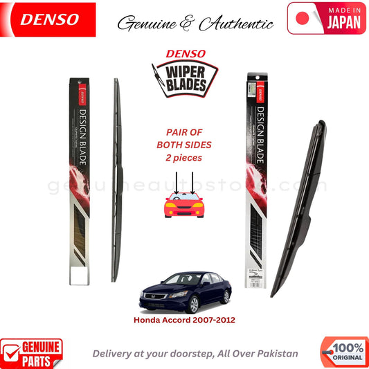 Honda Accord 2007-2012 DENSO JAPAN WIPER BLADE SET in Pakistan. 100% Genuine, Original, Best Price, Cash on Delivery Available