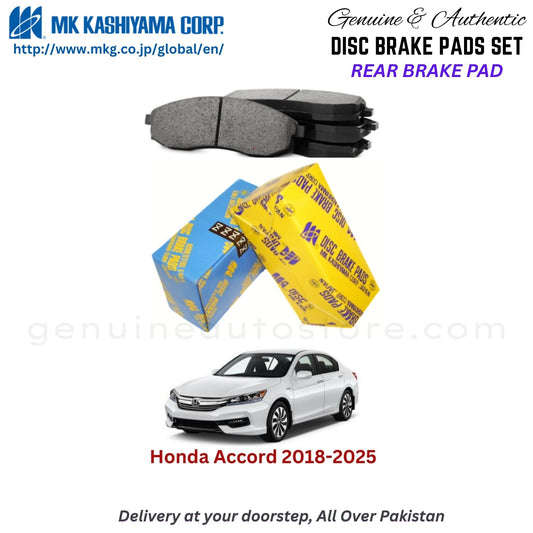 Honda Accord 2018-2025 Rear Brake Pads MK Japan in Pakistan. 100% Genuine, Reliable, Best Price, Cash on Delivery Available