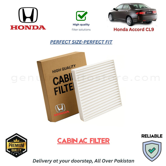 Honda Accord CL9 CABIN AC FILTER in Pakistan. 100% Genuine, Reliable, Best Price, Cash on Delivery Available 