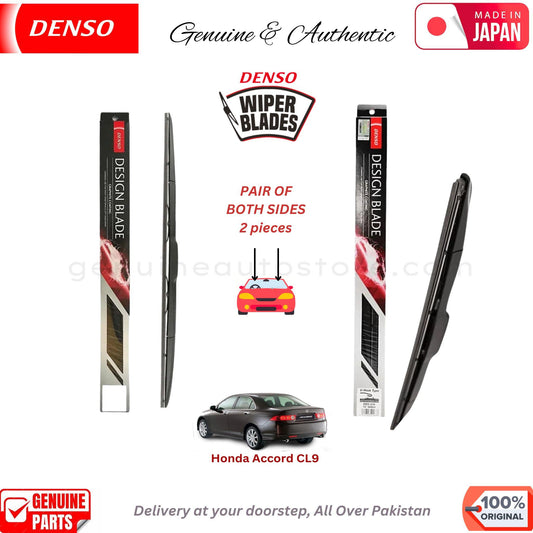 Honda Accord CL9 DENSO JAPAN WIPER BLADE SET in Pakistan. 100% Genuine, Original, Best Price, Cash on Delivery Available