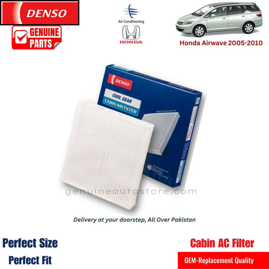 Honda Airwave 2005-2010 Denso Genuine Cabin Ac Filter in Pakistan. 100% Genuine, Reliable, Best Price, Cash on Delivery Available   