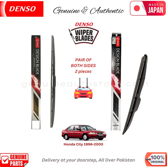 Honda City 1996-2000 DENSO JAPAN WIPER BLADE SET in Pakistan. 100% Genuine, Original, Best Price, Cash on Delivery Available