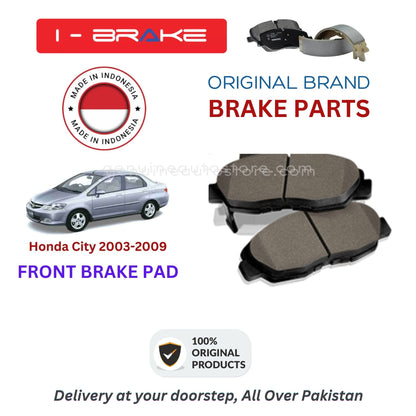 Honda City 2003-2009 Front Brake Pads iBrake Indonesia Genuine