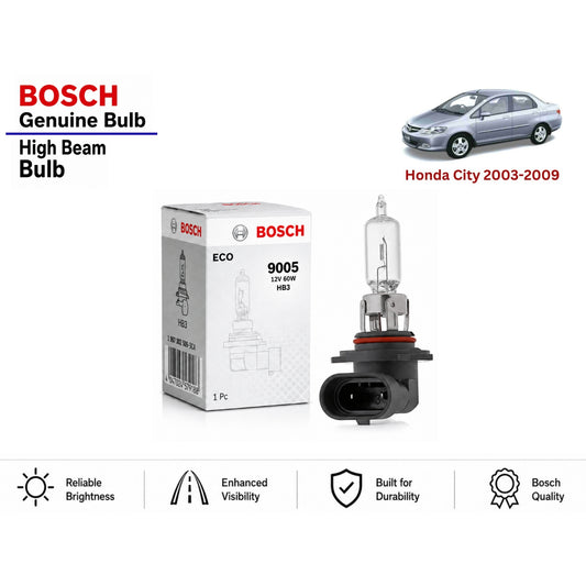 Honda City 2003-2009 High Beam Headlight Bulb Bosch in Pakistan