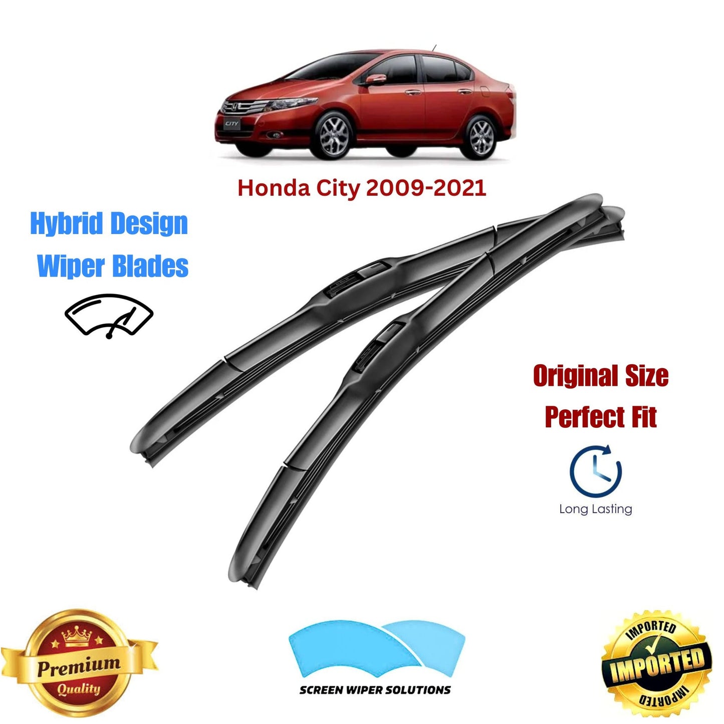 Honda City 2009-2021 Aero_Soft_Wiper_Blade_Set_in_Pakistan
