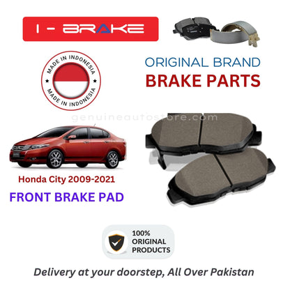 Honda City 2009-2021 Front Brake Pads iBrake Indonesia Genuine