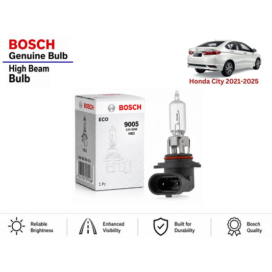 Honda City 2021-2025 High Beam Headlight Bulb Bosch in Pakistan