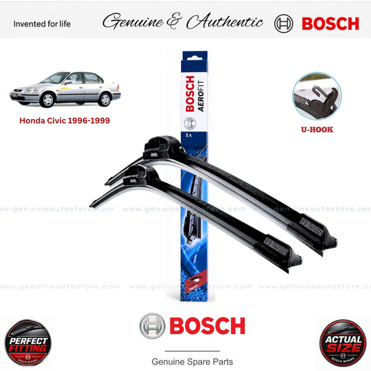 Honda Civic 1996-1999 Bosch Genuine Front Wiper Blade Set Pakistan
