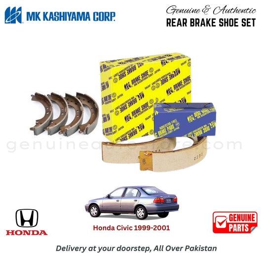 Honda Civic 1999-2001 MK JAPAN REAR BRAKE SHOE SET in Pakistan. 100% Genuine, Reliable, Best Price, Cash on Delivery Available