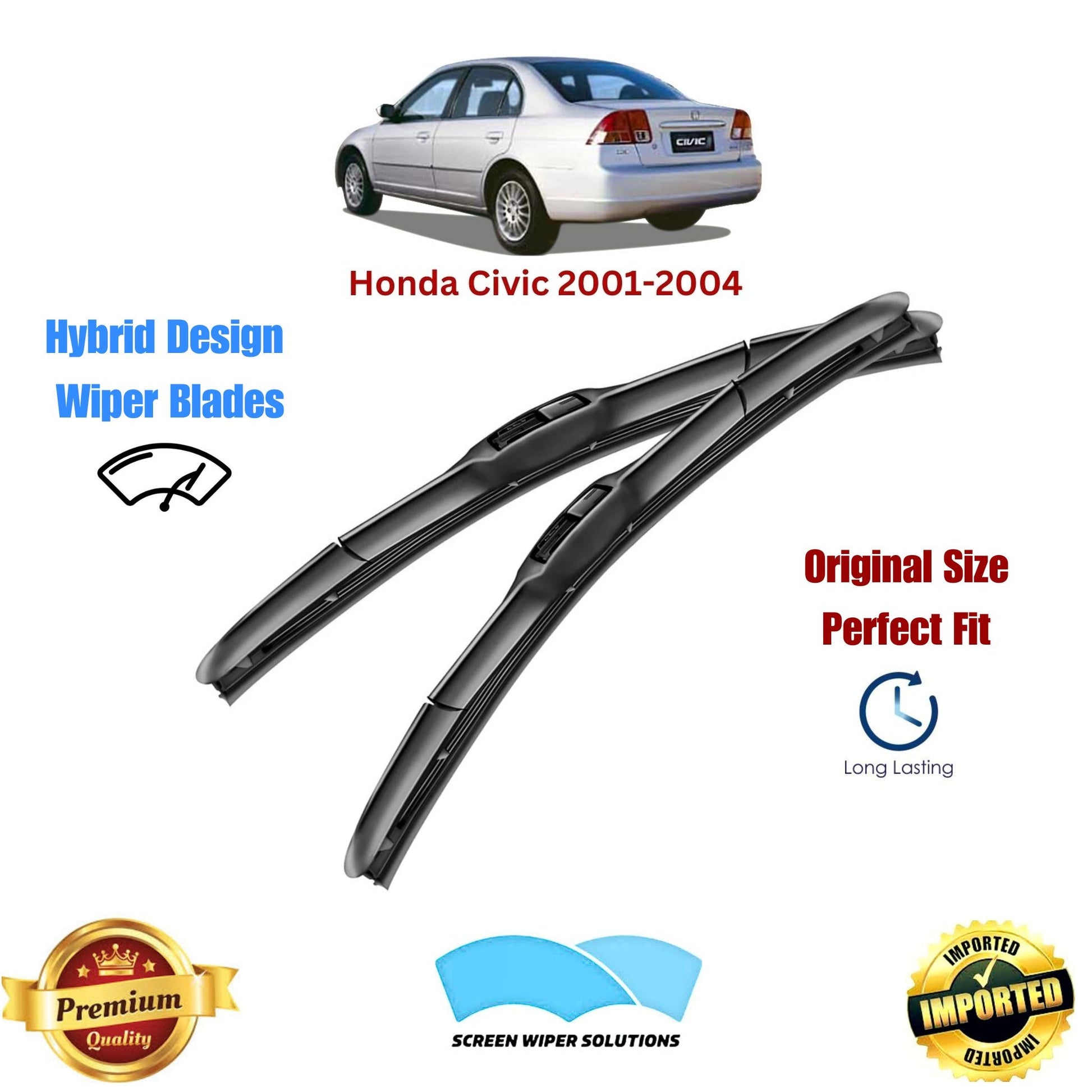 Honda Civic 2001-2004 Aero_Soft_Wiper_Blade_Set_in_Pakistan