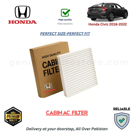 Honda Civic 2016-2022 CABIN AC FILTER in Pakistan. 100% Genuine, Reliable, Best Price, Cash on Delivery Available 
