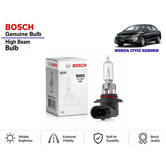 Honda Civic Reborn High Beam Headlight Bulb Bosch in Pakistan