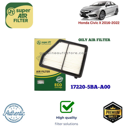 Honda Civic X 2016-2022 Air Filter Super JT 17220-5BA-A00 in Pakistan