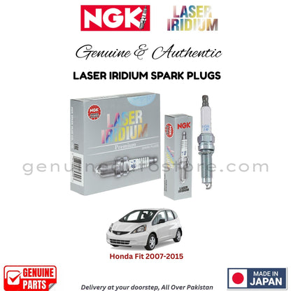 Honda Fit 2007-2015 NGK LASER IRIDIUM SPARK PLUGS in Pakistan. 100% Genuine, Reliable, Best Price, Cash on Delivery Available