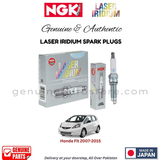 Honda Fit 2007-2015 NGK LASER IRIDIUM SPARK PLUGS in Pakistan. 100% Genuine, Reliable, Best Price, Cash on Delivery Available