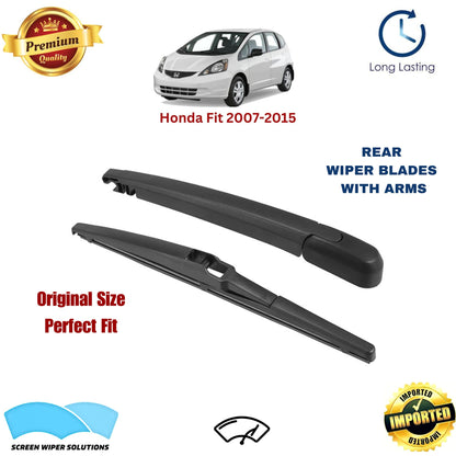 Honda Fit 2007-2015 Rear Wiper Blade with Arm in Pakistan