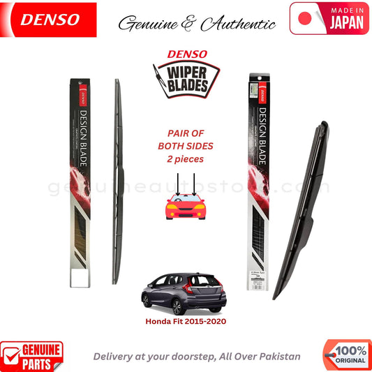 Honda Fit 2015-2020 DENSO JAPAN WIPER BLADE SET in Pakistan. 100% Genuine, Original, Best Price, Cash on Delivery Available
