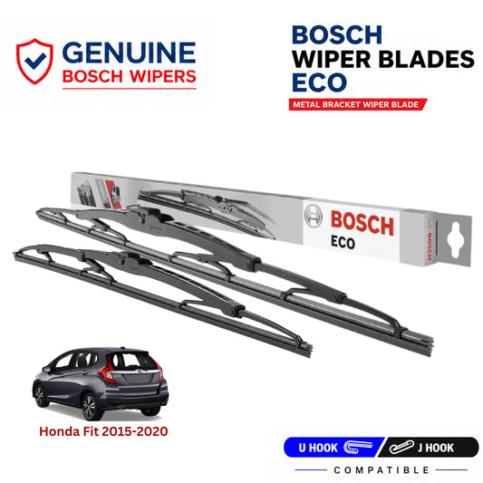 Bosch Genuine metal front wiper set for Honda Fit 2015-2020, pair of two