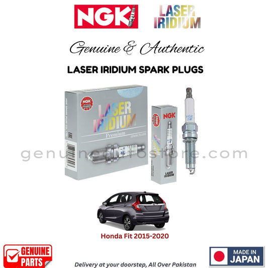 Honda Fit 2015-2020 NGK LASER IRIDIUM SPARK PLUGS in Pakistan. 100% Genuine, Reliable, Best Price, Cash on Delivery Available