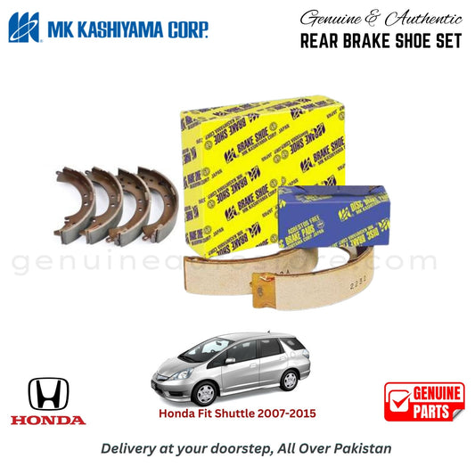 Honda Fit Shuttle 2007-2015 MK JAPAN REAR BRAKE SHOE SET in Pakistan. 100% Genuine, Reliable, Best Price, Cash on Delivery Available