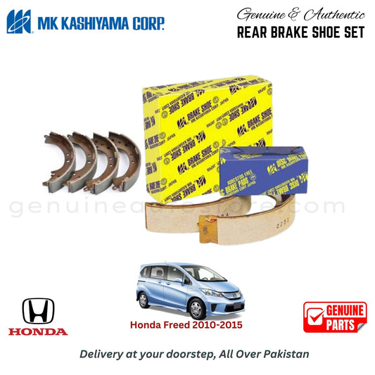 Honda Freed 2010-2015 MK JAPAN REAR BRAKE SHOE SET in Pakistan. 100% Genuine, Reliable, Best Price, Cash on Delivery Available