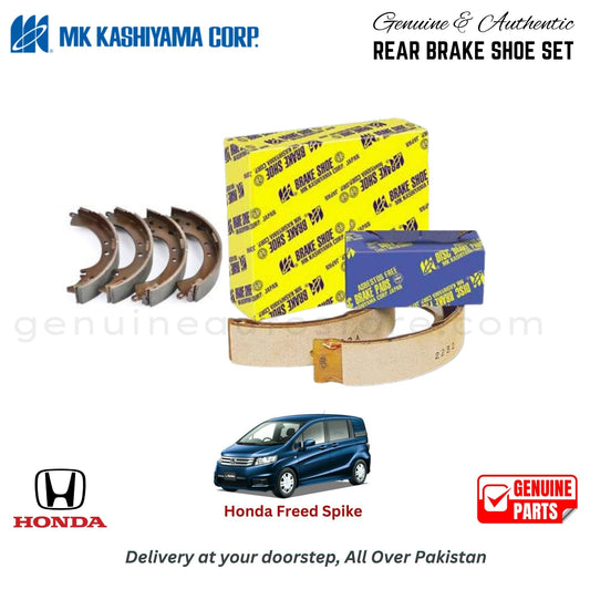 Honda Freed Spike MK JAPAN REAR BRAKE SHOE SET in Pakistan. 100% Genuine, Reliable, Best Price, Cash on Delivery Available