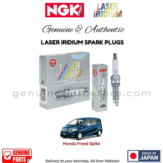 Honda Freed Spike NGK LASER IRIDIUM SPARK PLUGS in Pakistan. 100% Genuine, Reliable, Best Price, Cash on Delivery Available