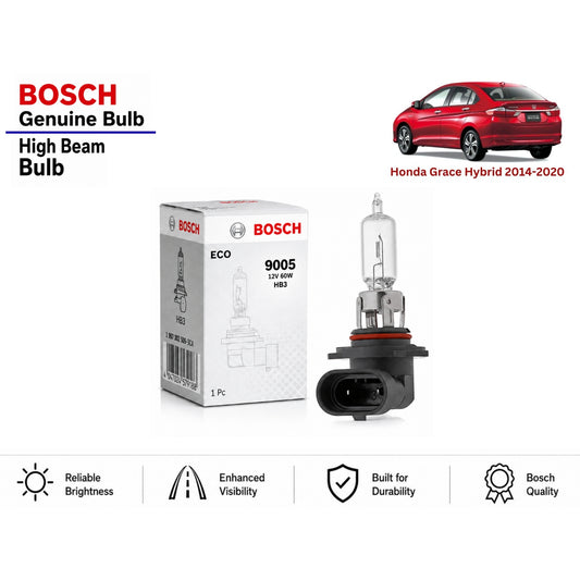 Honda Grace Hybrid 2014-2020 High Beam Headlight Bulb Bosch in Pakistan