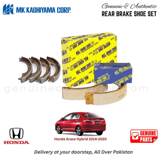 Honda Grace Hybrid 2014-2020 MK JAPAN REAR BRAKE SHOE SET in Pakistan. 100% Genuine, Reliable, Best Price, Cash on Delivery Available