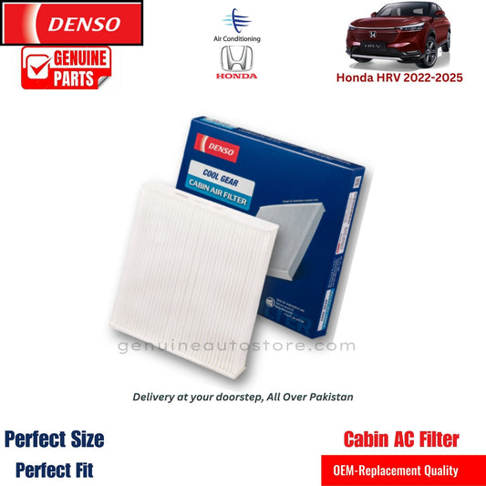 Honda HRV 2022-2025 Denso Genuine Cabin Ac Filter in Pakistan. 100% Genuine, Reliable, Best Price, Cash on Delivery Available   