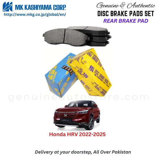 Honda HRV 2022-2025 Rear Brake Pads MK Japan in Pakistan. 100% Genuine, Reliable, Best Price, Cash on Delivery Available