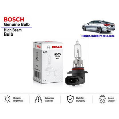Honda Insight 2018-2022 High Beam Headlight Bulb Bosch in Pakistan 