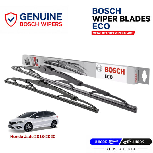 Bosch Genuine metal front wiper set for Honda Jade 2013-2020, pair of two