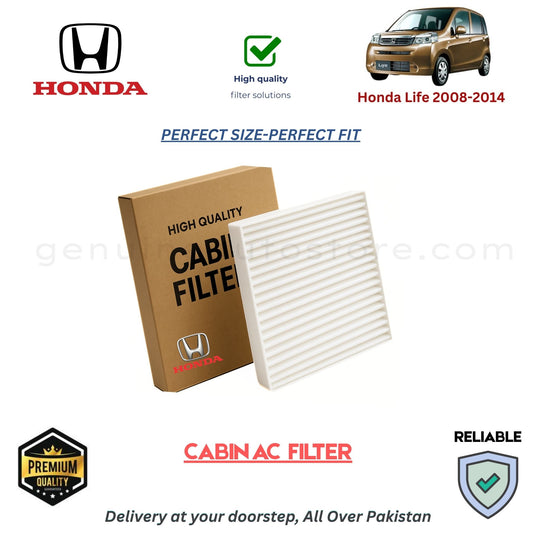 Honda Life 2008-2014 CABIN AC FILTER in Pakistan. 100% Genuine, Reliable, Best Price, Cash on Delivery Available  
