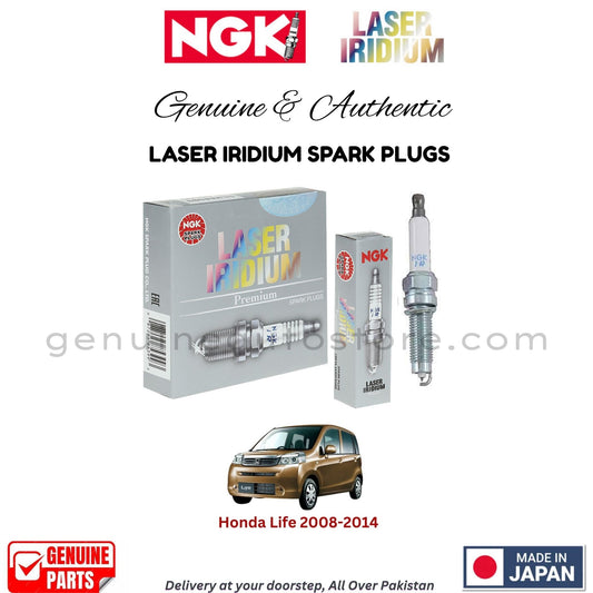 Honda Life 2008-2014 NGK LASER IRIDIUM SPARK PLUGS in Pakistan. 100% Genuine, Reliable, Best Price, Cash on Delivery Available