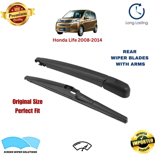 Honda Life 2008-2014 Rear Wiper Blade with Arm in Pakistan