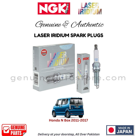 Honda N Box 2011-2017 NGK LASER IRIDIUM SPARK PLUGS in Pakistan. 100% Genuine, Reliable, Best Price, Cash on Delivery Available