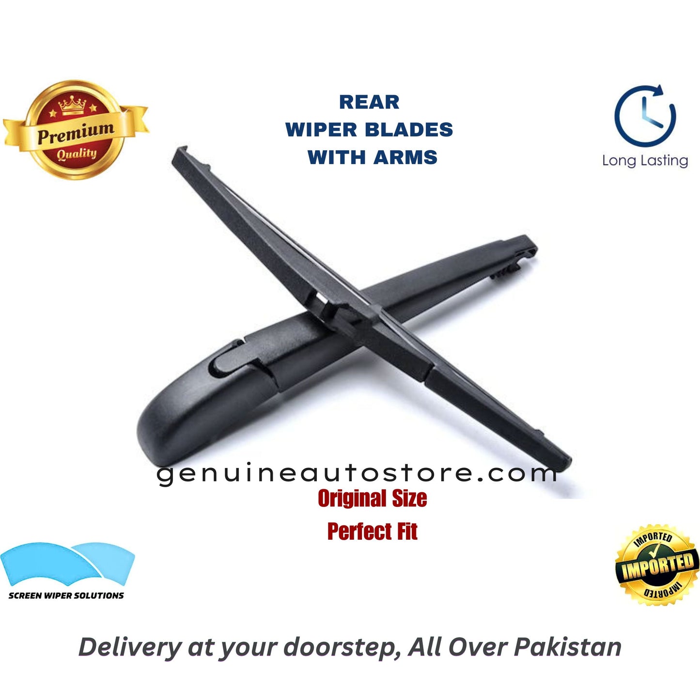 Honda N Box 2011-2017 Rear Wiper Blade with Arm in Pakistan