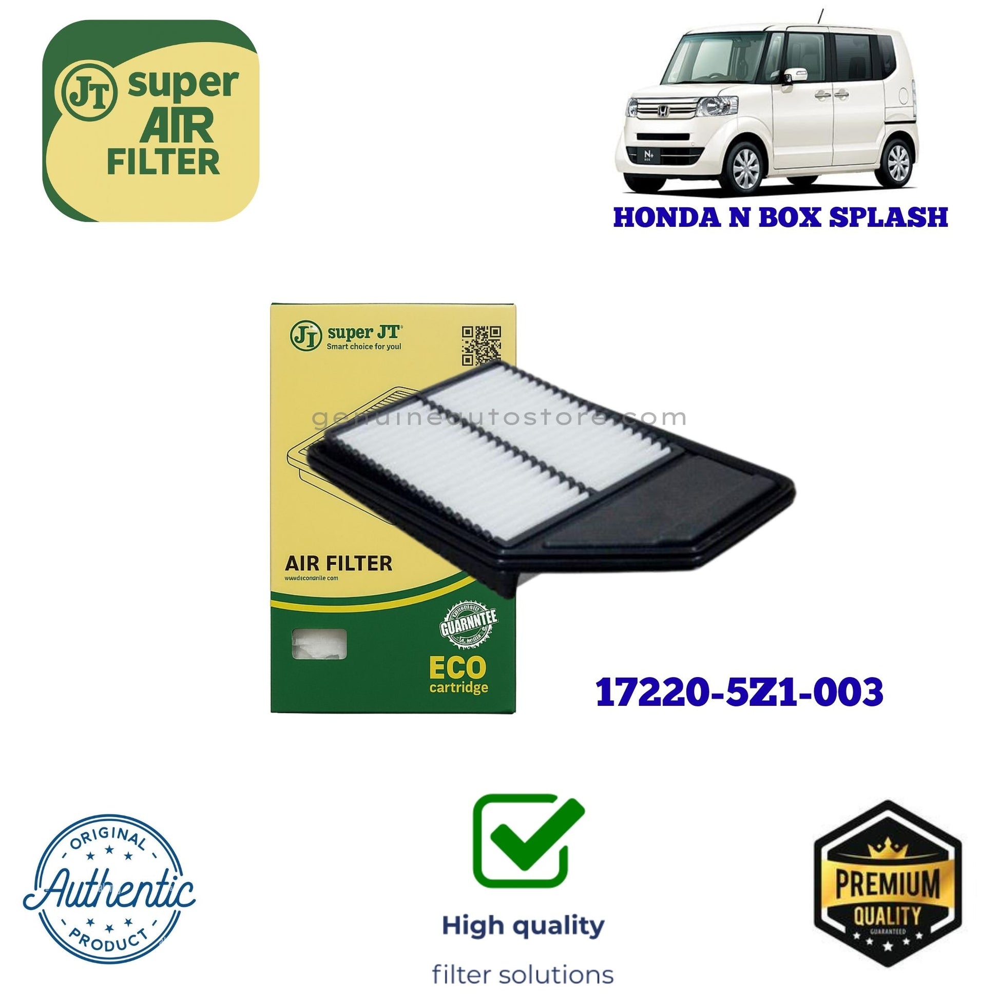 Honda N Box Splash Air Filter Super JT 17220-5Z1-003 in Pakistan