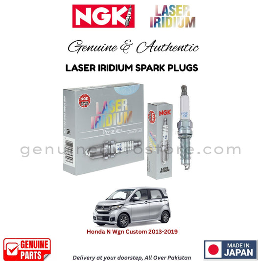 Honda N WGN Custom 2013-2019 NGK LASER IRIDIUM SPARK PLUGS in Pakistan. 100% Genuine, Reliable, Best Price, Cash on Delivery Available