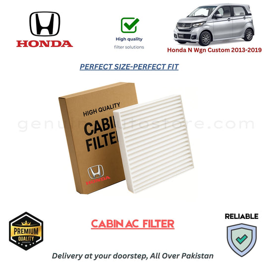 Honda N Wgn Custom 2013-2019  CABIN AC FILTER in Pakistan. 100% Genuine, Reliable, Best Price, Cash on Delivery Available 