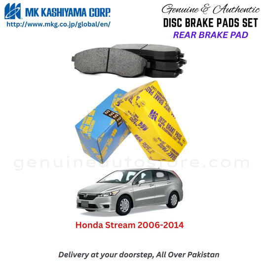 Honda Stream 2006-2014  Rear Brake Pads MK Japan in Pakistan. 100% Genuine, Reliable, Best Price, Cash on Delivery Available