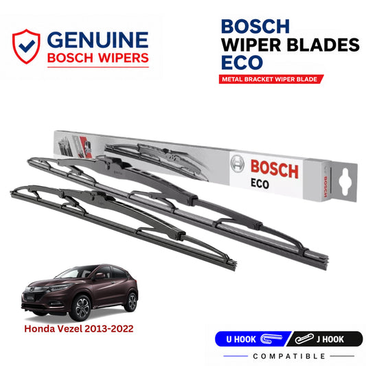Bosch Genuine metal front wiper set for Honda Vezel 2013-2022, pair of two