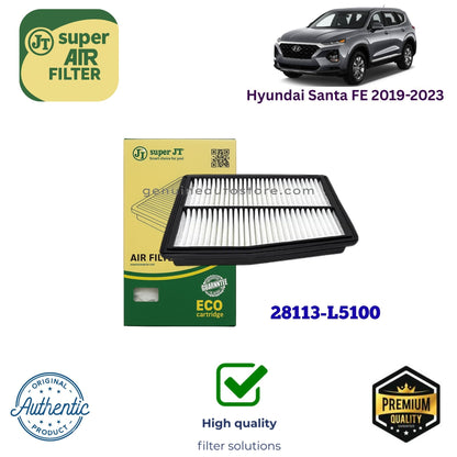 Hyundai Santa FE 2019-2023 Air Filter Super JT 28113-L5100 in Pakistan