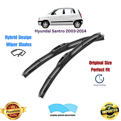 Hyundai Santro 2003-2014  Aero_Soft_Wiper_Blade_Set_in_Pakistan