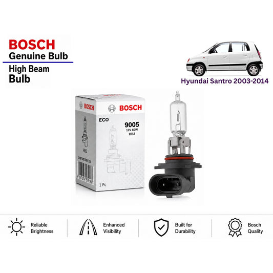 Hyundai Santro 2003-2014 High Beam Headlight Bulb Bosch in Pakistan 