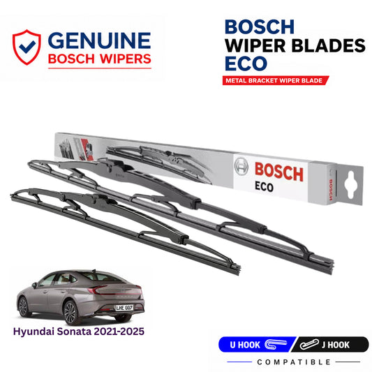 Bosch Genuine metal front wiper set for Hyundai Sonata 2021-2025, pair of two